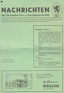 Vereinszeitung, 1951